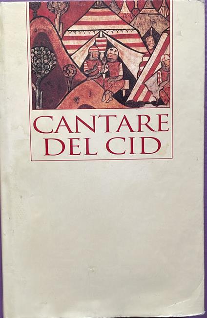 Cantare del Cid - Cesare Acutis - copertina