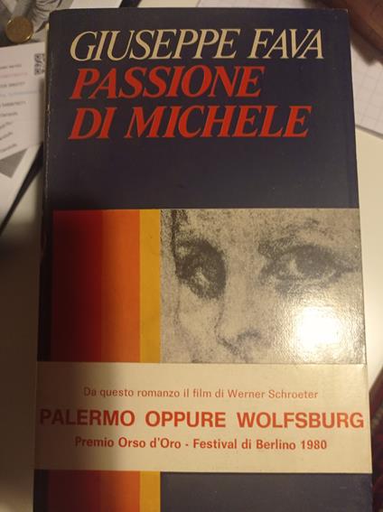 Passione di Michele - Giuseppe Fava - copertina