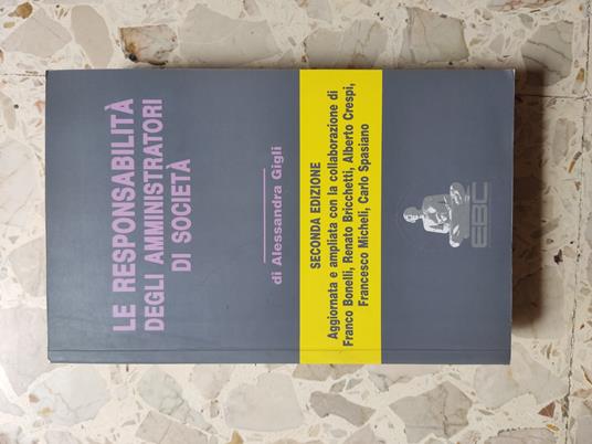 Le responsabilità degli amministratori di società - copertina