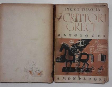 Scrittori Greci. Antologia - Enrico Turolla - copertina