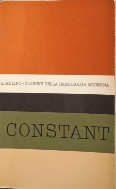Antologia degli scritti politici di Benjamin Constant - Antonio Zanfarino - copertina