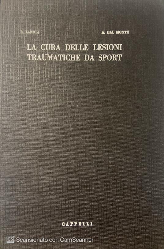 La cura delle lesioni traumatiche da sport - copertina