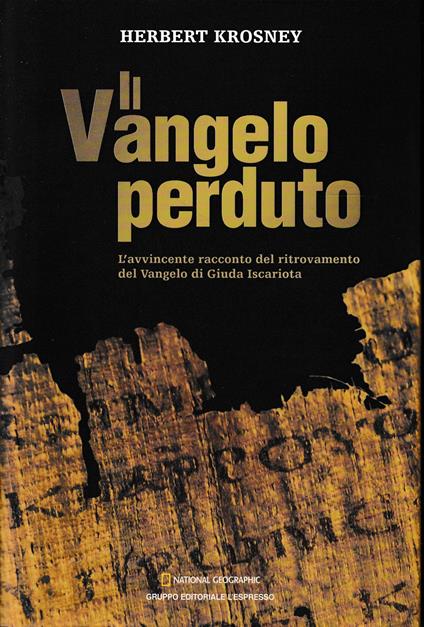 Il Vangelo perduto - copertina