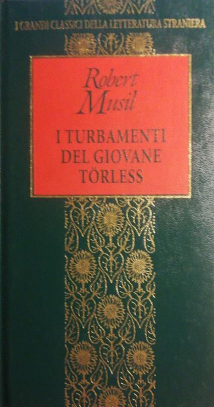 I turbamenti del giovane Torless - Robert Musil - copertina
