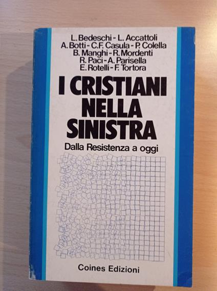 I cristiani nella sinistra - copertina