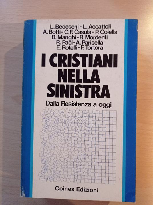 I cristiani nella sinistra - copertina