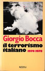 Il terrorismo italiano 1970/1978