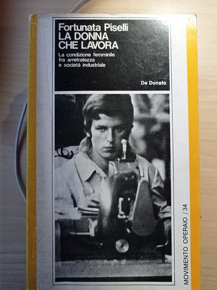 La donna che lavora - Fortunata Piselli - copertina