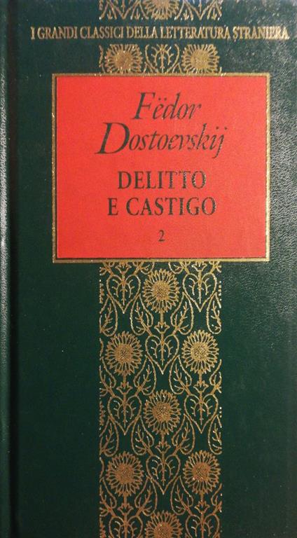 Delitto e castigo 2 - Fëdor Dostoevskij - copertina