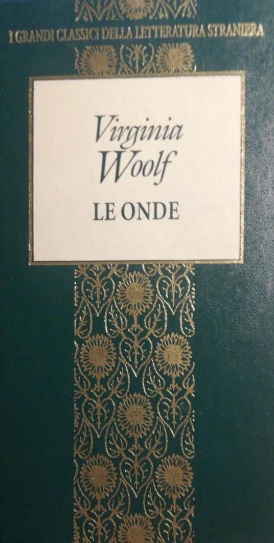 Le onde - Virginia Woolf - copertina