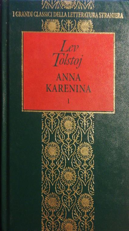 Anna Karenina 1 - Lev Tolstoj - copertina