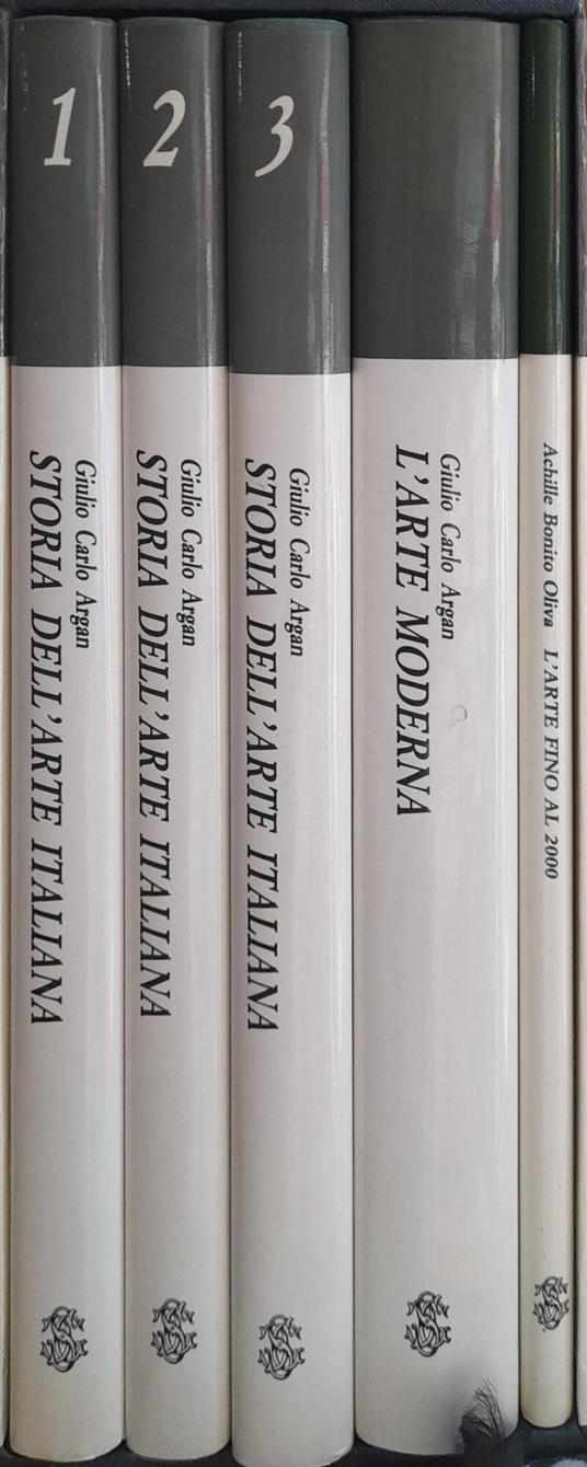 Storia dell'arte italiana (5 volumi) - Giulio C. Argan - Libro Usato -  Sansoni 