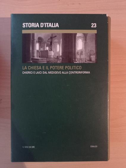 La Chiesa e il potere politico - copertina