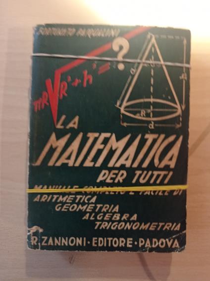La matematica per tutti - copertina