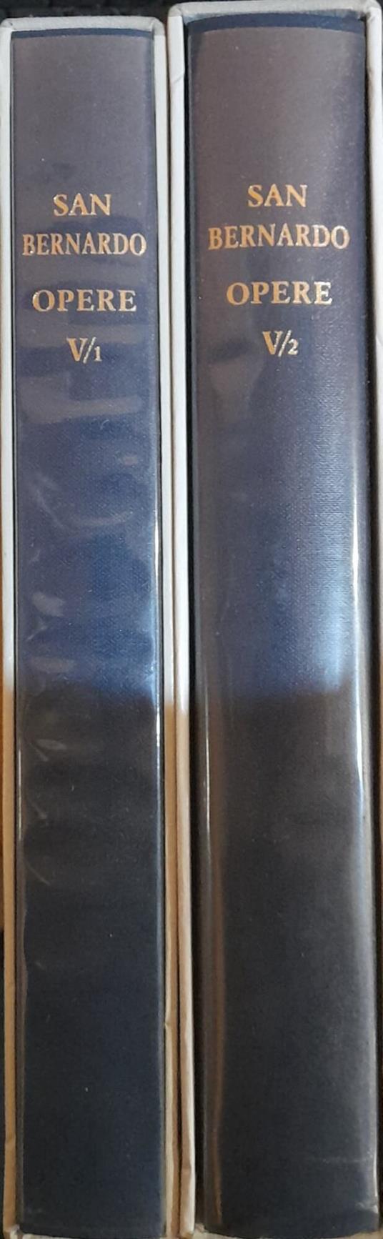 Sermoni sul Cantico dei cantici (Vol. V/1 e Vol. V/2) - copertina