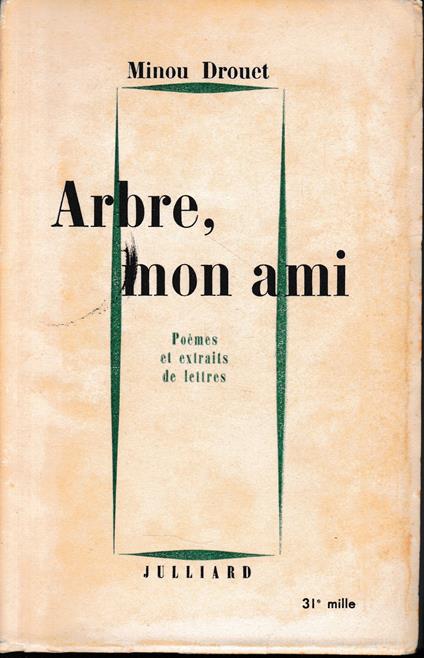 Arbre, mon ami - Minou Drouet - copertina