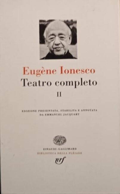 Teatro completo (Vol. 2) - Eugène Ionesco - copertina