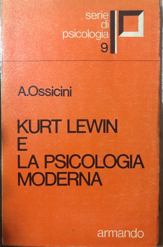 Kurt Lewin e la psicologia moderna - copertina