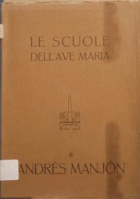 Le scuole dell'Ave Maria - copertina
