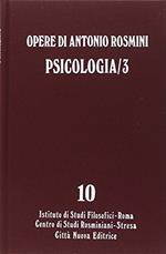 Opere. Psicologia (3) (Vol. 10)