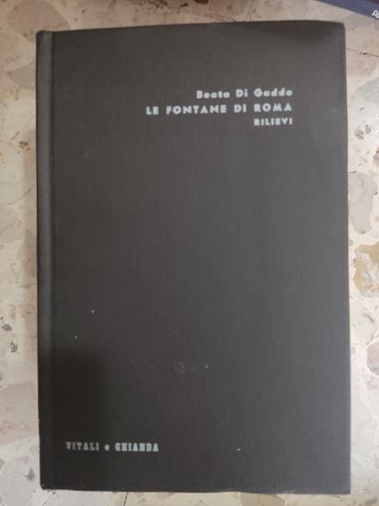 Le fontane di Roma - copertina