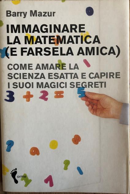 Immaginare la matematica (e farsela amica) - copertina