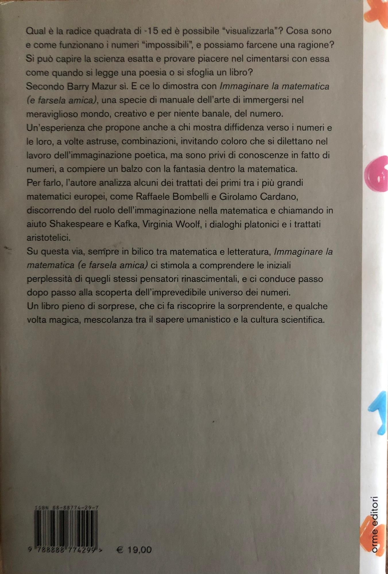 Immaginare la matematica (e farsela amica)