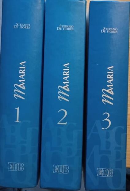 Maria. Nuovissimo Dizionario - 3 volumi - Stefano De Fiores - copertina