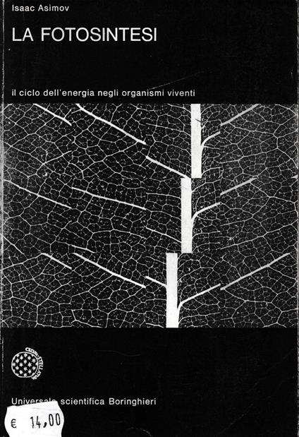 La fotosintesi - Isaac Asimov - copertina