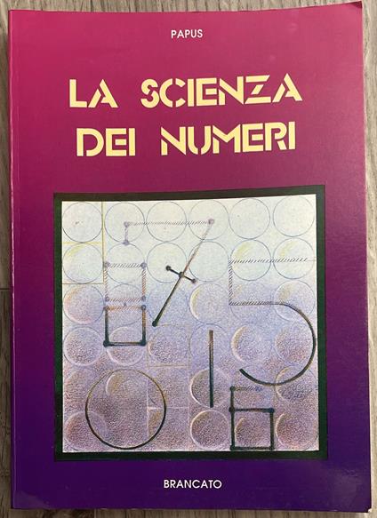 scienza dei numeri (Opera postuma) - copertina