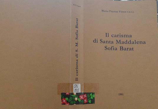 Il carisma di Santa Maddalena Sofia Barat - copertina