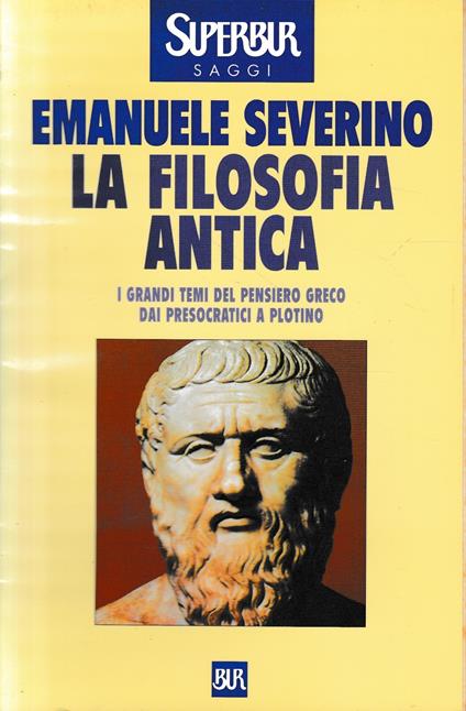 La filosofia antica - Emanuele Severino - copertina