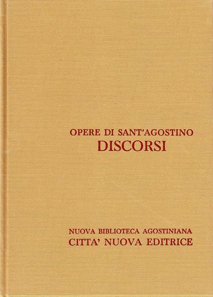 Opera omnia. Discorsi (341-400) su argomenti vari (Vol. 34) - Agostino (sant') - copertina