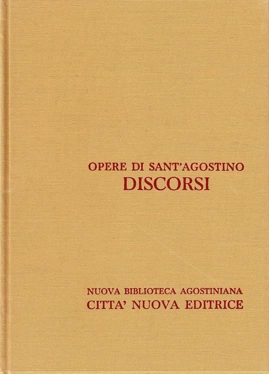 Opera omnia. Discorsi (341-400) su argomenti vari (Vol. 34) - Agostino (sant') - copertina