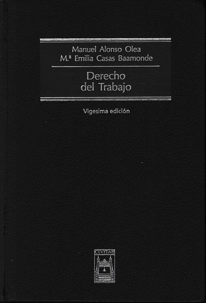 Derecho del Trabajo - copertina