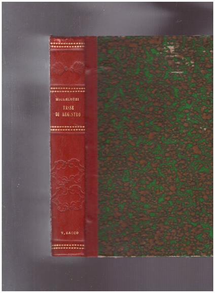 Tasse di Registro - Cino Michelozzi - copertina