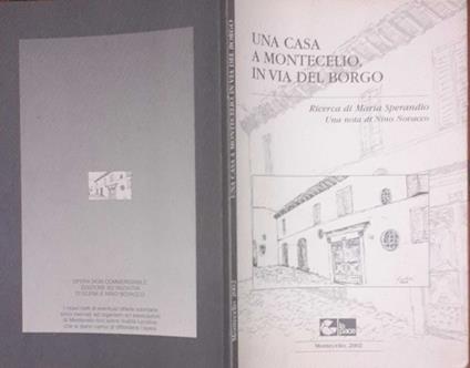 Una casa a Montecelio, in via del Borgo - copertina