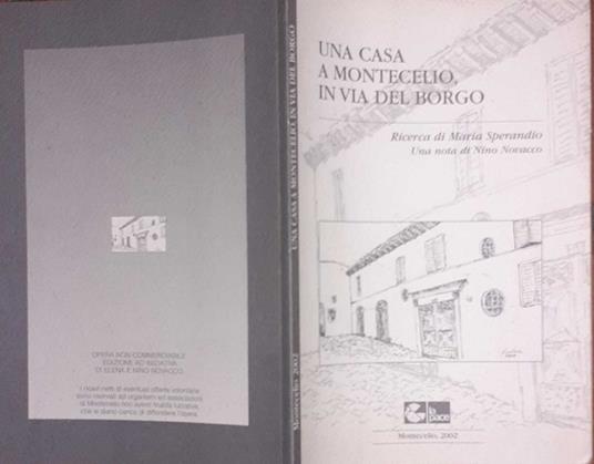 Una casa a Montecelio, in via del Borgo - copertina