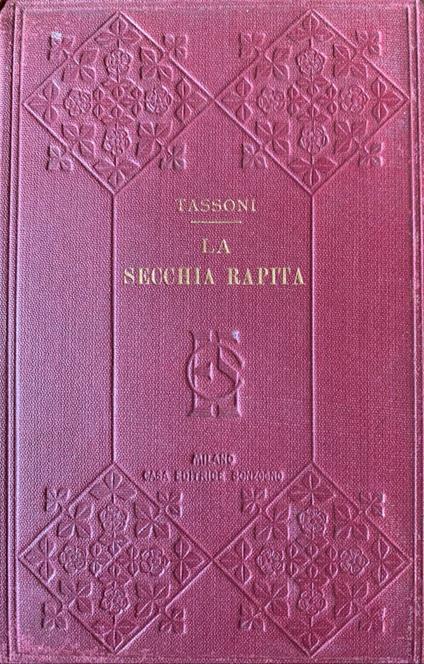 La secchia rapita - Alessandro Tassoni - copertina