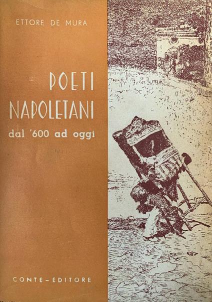 Poeti napoletani dal '600 ad oggi - Ettore De Mura - copertina