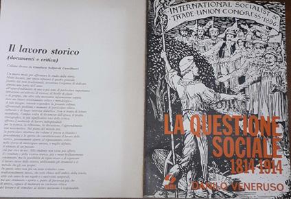 La questione sociale (1814-1914) - Danilo Veneruso - copertina