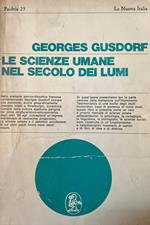 Le scienze umane nel secolo dei lumi