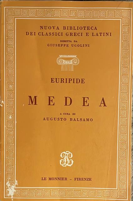 Medea - Euripide - copertina