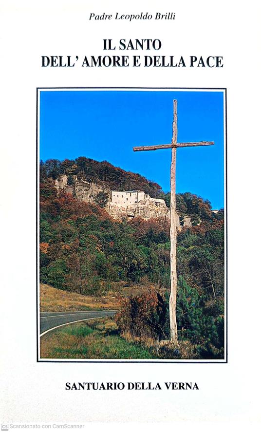 Il santo dell'amore e della pace - copertina