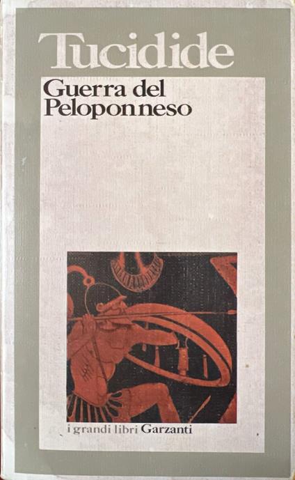 Guerra del Peloponneso - Tucidide - copertina