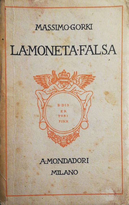 La moneta falsa - Maksim Gorkij - copertina