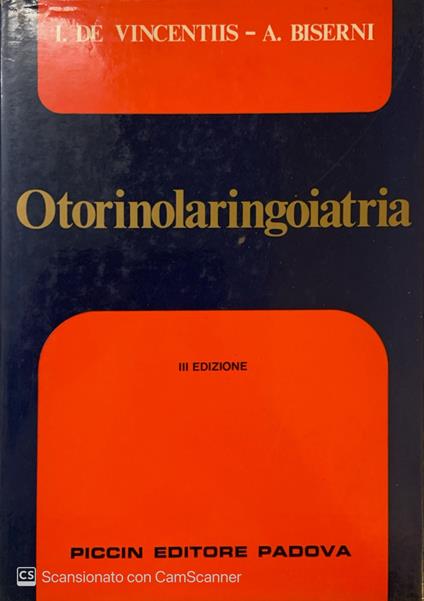 Otorinolaringoiatria - copertina