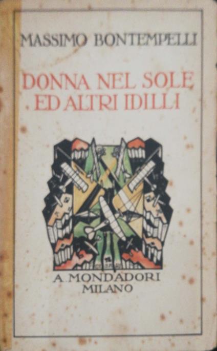 Donna nel sole e altri idilli - Massimo Bontempelli - copertina