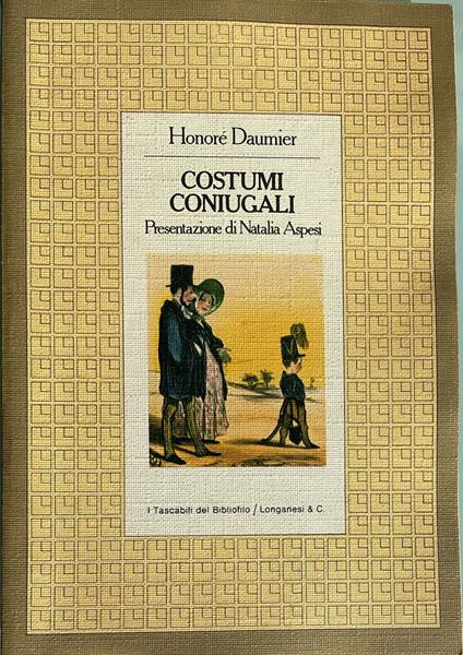 Costumi coniugali - Honoré Daumier - copertina