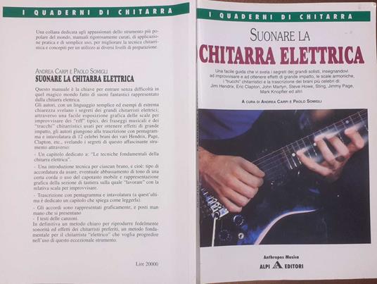 Suonare la chitarra elettrica - copertina